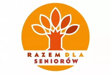 na zdjęciu widzimy logo konkursu Razem dla seniorów.